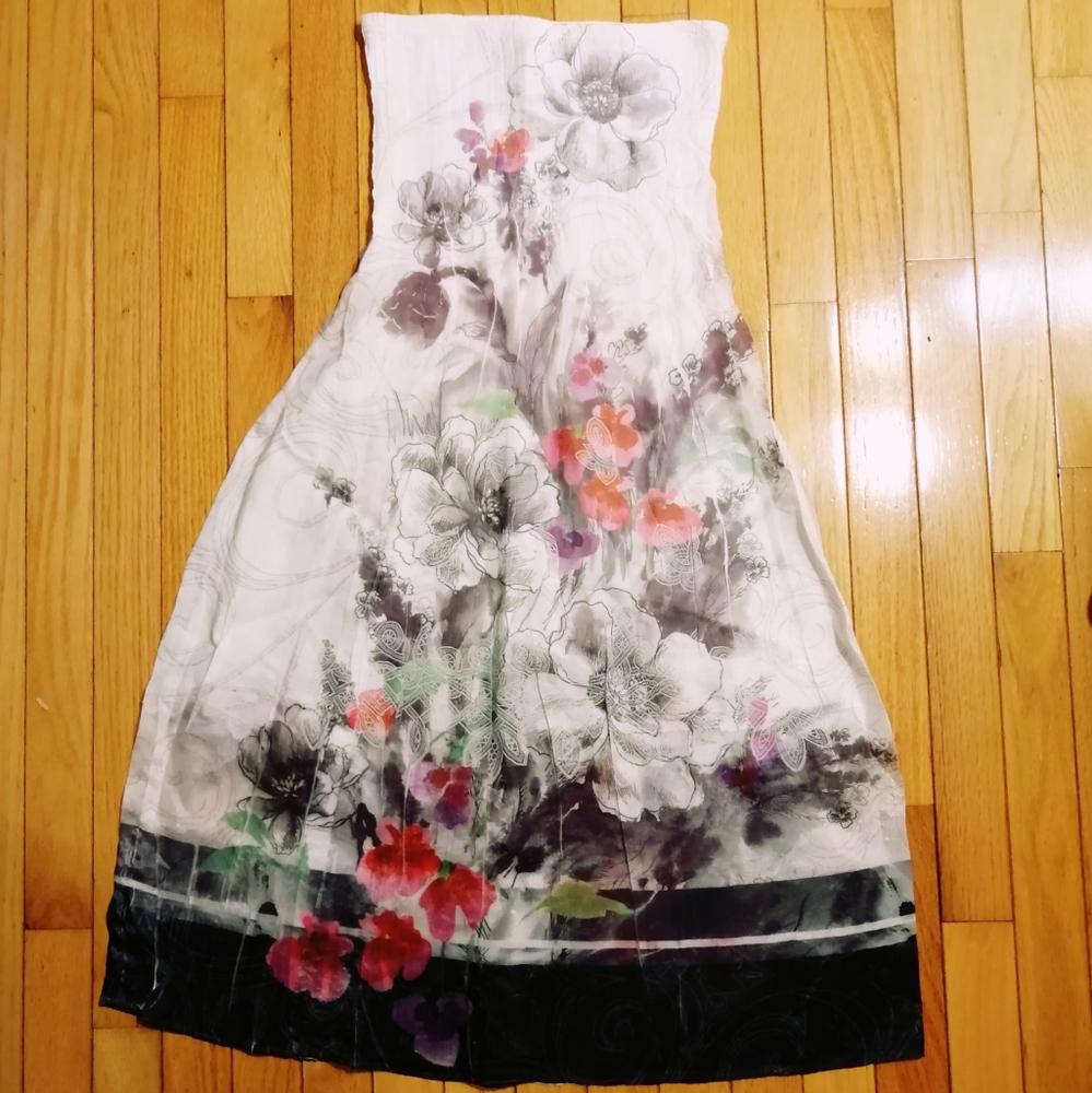 Anthropologie Lapis Skirt Convertible Dress - Picture 1 of 2
